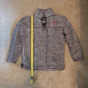 Texas Tech Women's Sherpa Jacket Pullover Medium